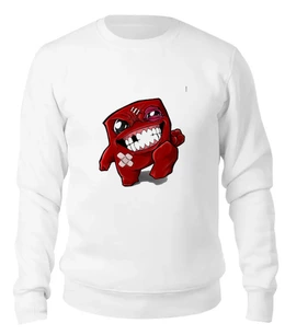 Заказать свитшот в Москве. Женский свитшот хлопковый Super Meat Boy от YellowCloverShop - готовые дизайны и нанесение принтов.