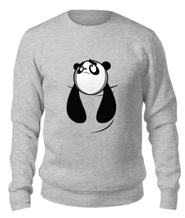 Заказать свитшот в Москве. Женский свитшот хлопковый Панда (Panda) от coolmag - готовые дизайны и нанесение принтов.