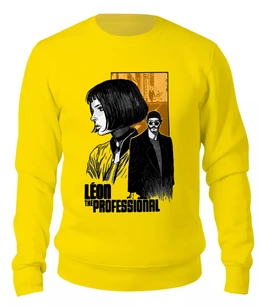 Заказать свитшот в Москве. Женский свитшот хлопковый Leon and Mathilda  от T-shirt print  - готовые дизайны и нанесение принтов.