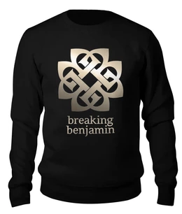 Заказать свитшот в Москве. Женский свитшот хлопковый Breaking Benjamin от geekbox - готовые дизайны и нанесение принтов.