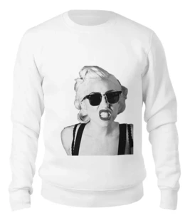 Заказать свитшот в Москве. Женский свитшот хлопковый Lady Gaga от tatianany - готовые дизайны и нанесение принтов.