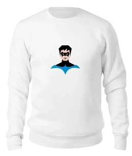 Заказать свитшот в Москве. Женский свитшот хлопковый Найтвинг (Nightwing) от fanart - готовые дизайны и нанесение принтов.