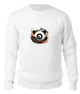 Заказать свитшот в Москве. Женский свитшот хлопковый Панда (Panda) от trugift - готовые дизайны и нанесение принтов.