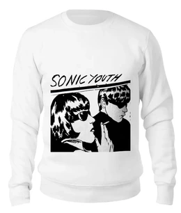 Заказать свитшот в Москве. Женский свитшот хлопковый Sonic Youth-Goo от CaseyBe - готовые дизайны и нанесение принтов.