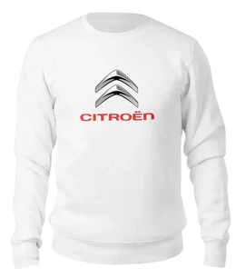 Заказать свитшот в Москве. Женский свитшот хлопковый Citroen от DESIGNER   - готовые дизайны и нанесение принтов.