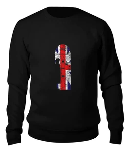 Заказать свитшот в Москве. Женский свитшот хлопковый Шерлок  от T-shirt print  - готовые дизайны и нанесение принтов.