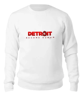 Заказать свитшот в Москве. Женский свитшот хлопковый Detroit Become Human от THE_NISE  - готовые дизайны и нанесение принтов.