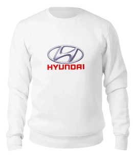 Заказать свитшот в Москве. Женский свитшот хлопковый Hyundai от THE_NISE  - готовые дизайны и нанесение принтов.