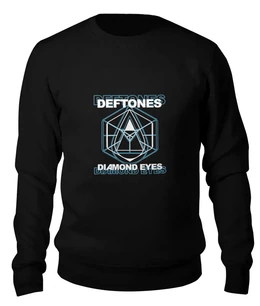 Заказать свитшот в Москве. Женский свитшот хлопковый Deftones от geekbox - готовые дизайны и нанесение принтов.