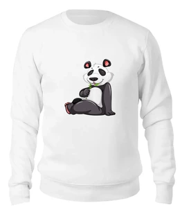 Заказать свитшот в Москве. Женский свитшот хлопковый Панда от trugift - готовые дизайны и нанесение принтов.