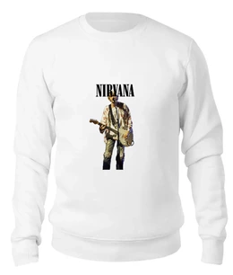 Заказать свитшот в Москве. Женский свитшот хлопковый Nirvana  от rancid - готовые дизайны и нанесение принтов.