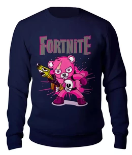 Заказать свитшот в Москве. Женский свитшот хлопковый Fortnite   от T-shirt print  - готовые дизайны и нанесение принтов.