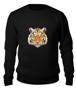 Заказать свитшот в Москве. Женский свитшот хлопковый Тигр - Tiger от trend - готовые дизайны и нанесение принтов.