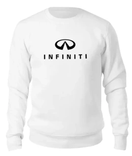 Заказать свитшот в Москве. Женский свитшот хлопковый Infiniti от DESIGNER   - готовые дизайны и нанесение принтов.