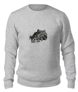 Заказать свитшот в Москве. Женский свитшот хлопковый гепард от matveev - готовые дизайны и нанесение принтов.
