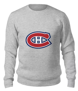 Заказать свитшот в Москве. Женский свитшот хлопковый Montreal Canadiens от BURNSHIRTS - готовые дизайны и нанесение принтов.