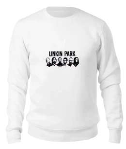 Заказать свитшот в Москве. Женский свитшот хлопковый Linkin park от Fedor - готовые дизайны и нанесение принтов.