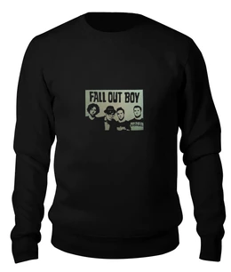 Заказать свитшот в Москве. Женский свитшот хлопковый Fall Out Boy от Денис - готовые дизайны и нанесение принтов.