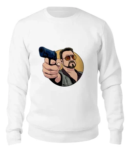 Заказать свитшот в Москве. Женский свитшот хлопковый WalterSobchak от BURNSHIRTS - готовые дизайны и нанесение принтов.