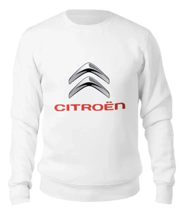 Заказать свитшот в Москве. Женский свитшот хлопковый Citroen от DESIGNER   - готовые дизайны и нанесение принтов.