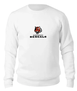 Заказать свитшот в Москве. Женский свитшот хлопковый Cincinnati Bengals от dobryidesign - готовые дизайны и нанесение принтов.