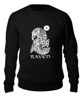 Заказать свитшот в Москве. Женский свитшот хлопковый Raven Brand от Raven - готовые дизайны и нанесение принтов.