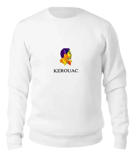 Заказать свитшот в Москве. Женский свитшот хлопковый Jack Kerouac от Bhaskar  - готовые дизайны и нанесение принтов.
