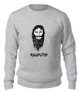 Заказать свитшот в Москве. Женский свитшот хлопковый Rasputin от Leichenwagen - готовые дизайны и нанесение принтов.