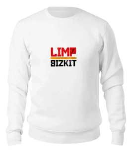 Заказать свитшот в Москве. Женский свитшот хлопковый Limp Bizkit от BURNSHIRTS - готовые дизайны и нанесение принтов.