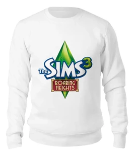 Заказать свитшот в Москве. Женский свитшот хлопковый Sims 3 от THE_NISE  - готовые дизайны и нанесение принтов.