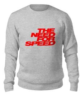 Заказать свитшот в Москве. Женский свитшот хлопковый Need for Speed от THE_NISE  - готовые дизайны и нанесение принтов.