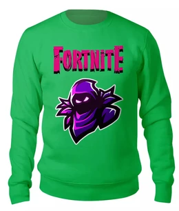 Заказать свитшот в Москве. Женский свитшот хлопковый Fortnite  от T-shirt print  - готовые дизайны и нанесение принтов.