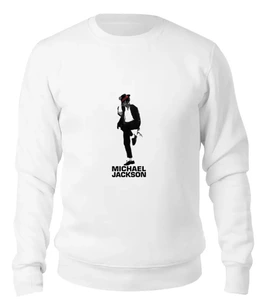 Заказать свитшот в Москве. Женский свитшот хлопковый Michael Jackson от carolina - готовые дизайны и нанесение принтов.