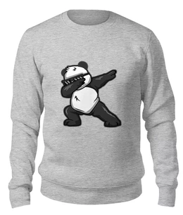 Заказать свитшот в Москве. Женский свитшот хлопковый Panda от T-shirt print  - готовые дизайны и нанесение принтов.
