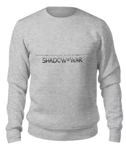 Заказать свитшот в Москве. Женский свитшот хлопковый Shadow of War от THE_NISE  - готовые дизайны и нанесение принтов.