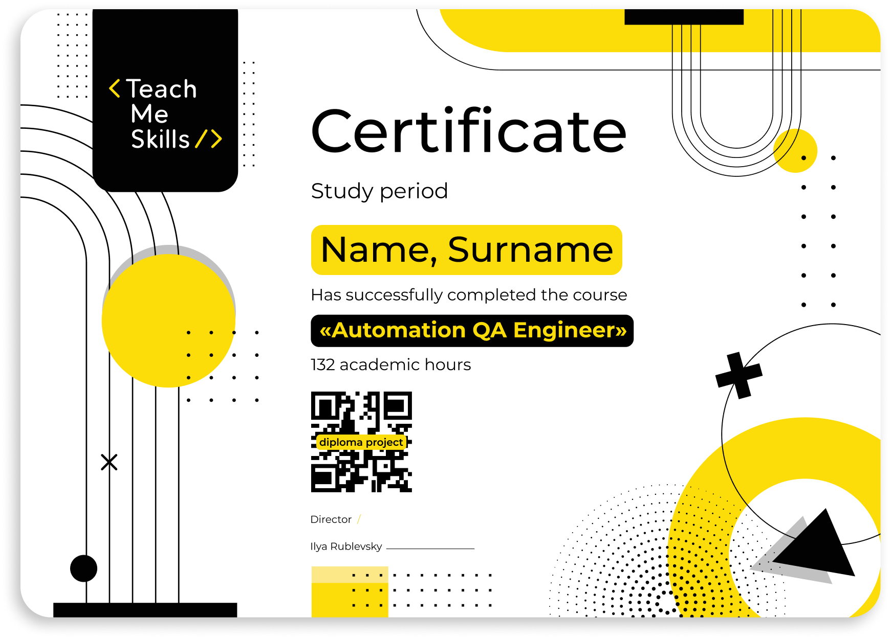 Certificate image