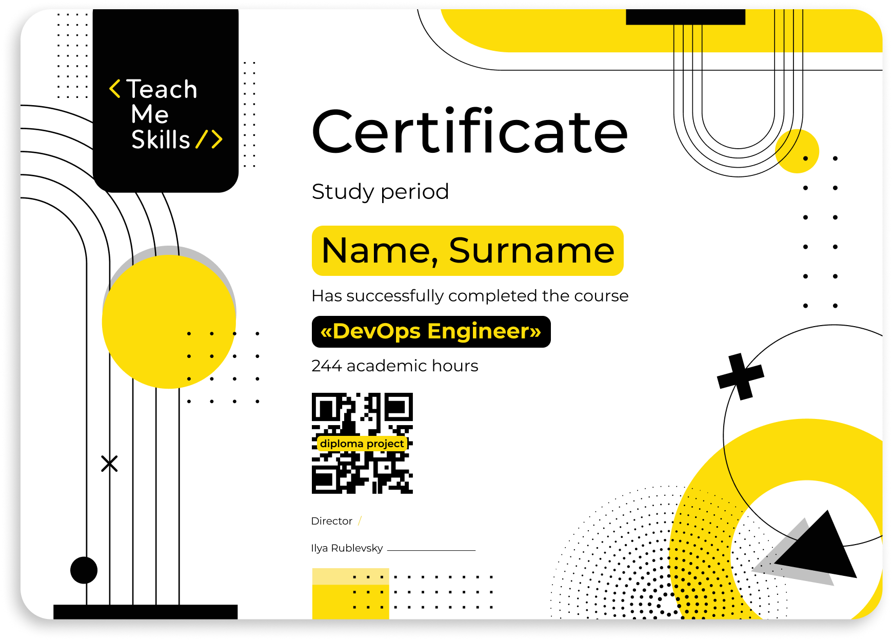 Certificate image