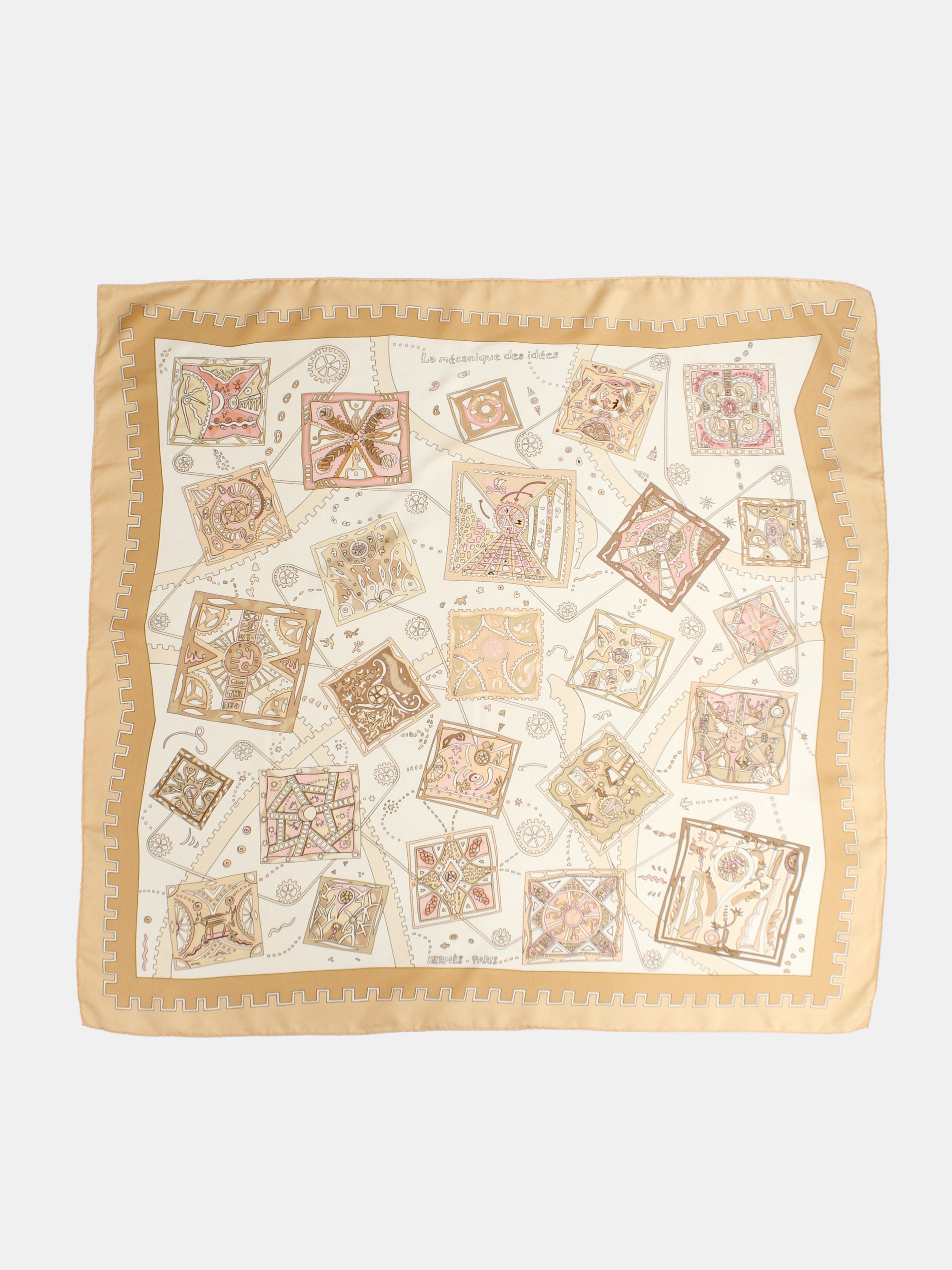 Hermes Silk Scarf 