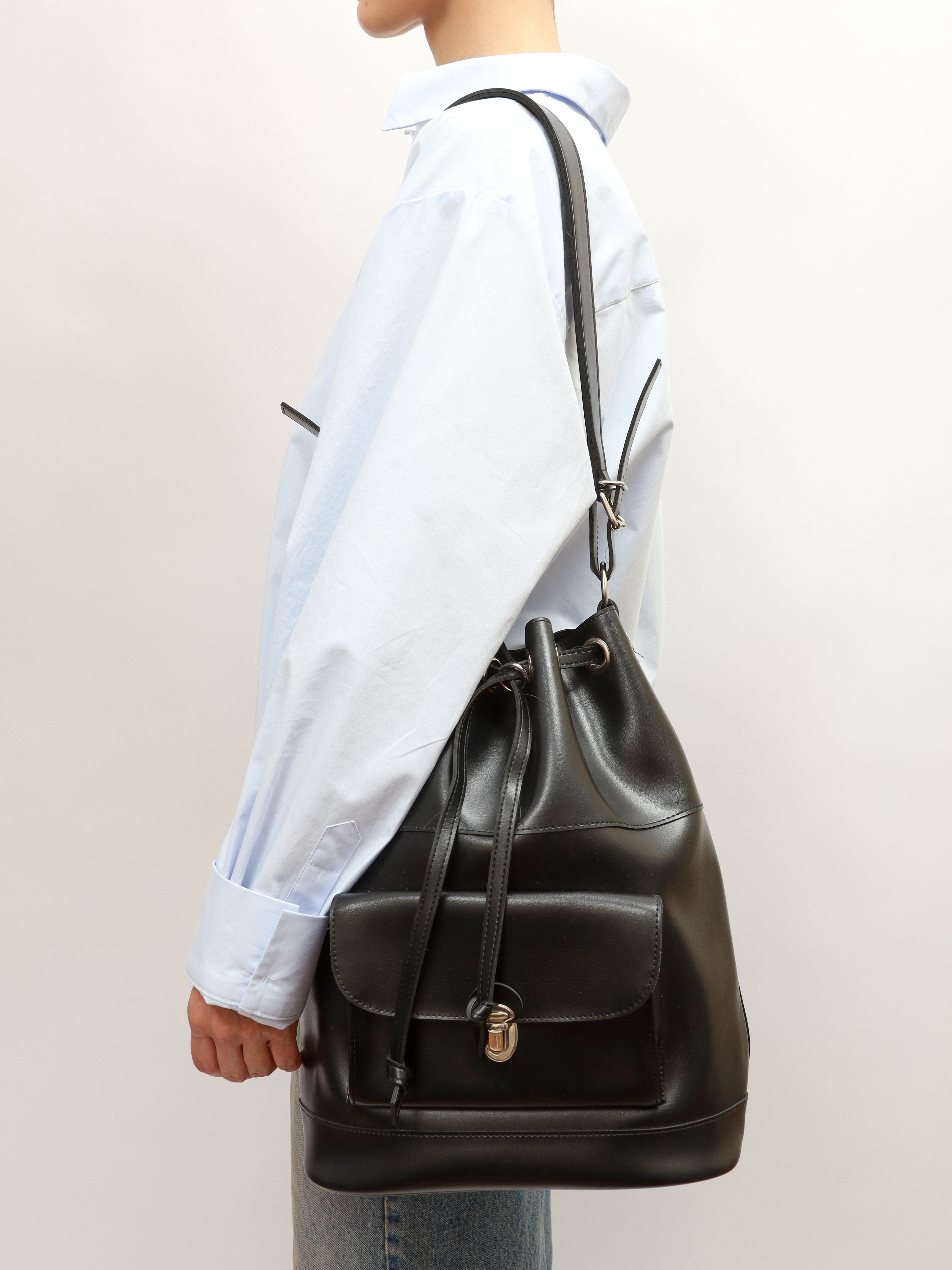 Comme Des Garcons Leather Bag 1