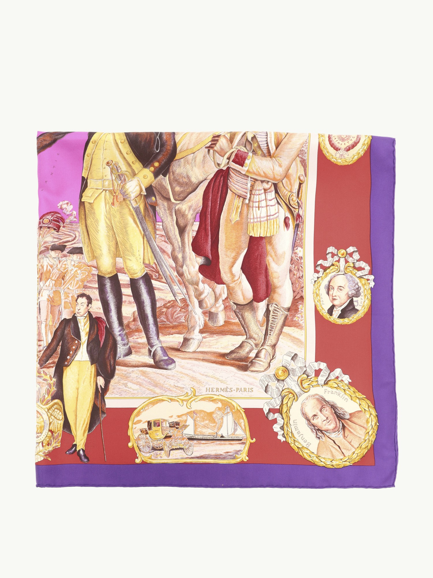 Hermes Silk Scarf 