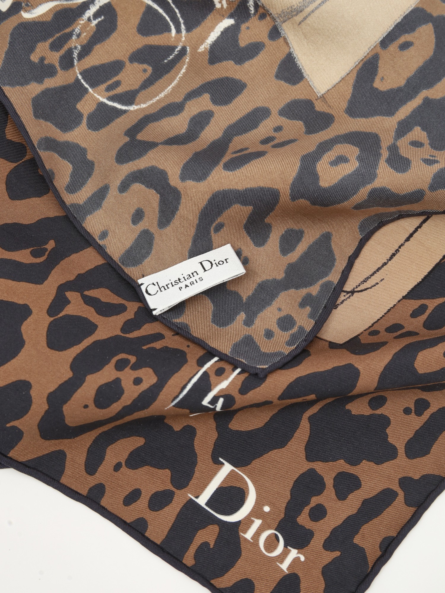 Christian Dior Silk Scarf 5