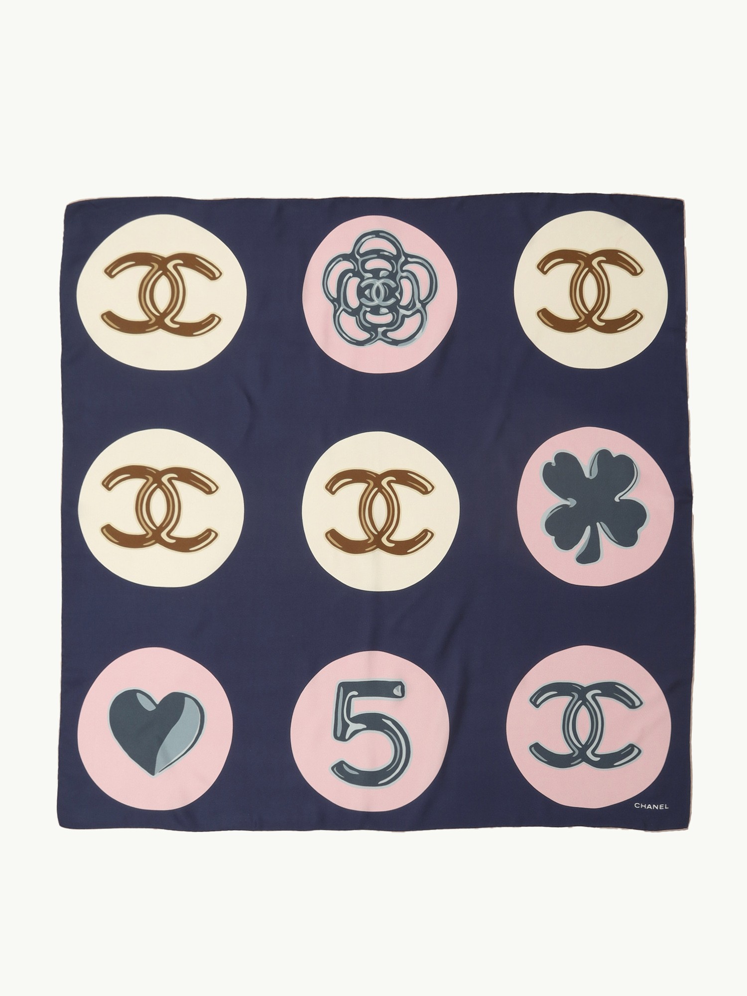 Chanel Silk Scarf 