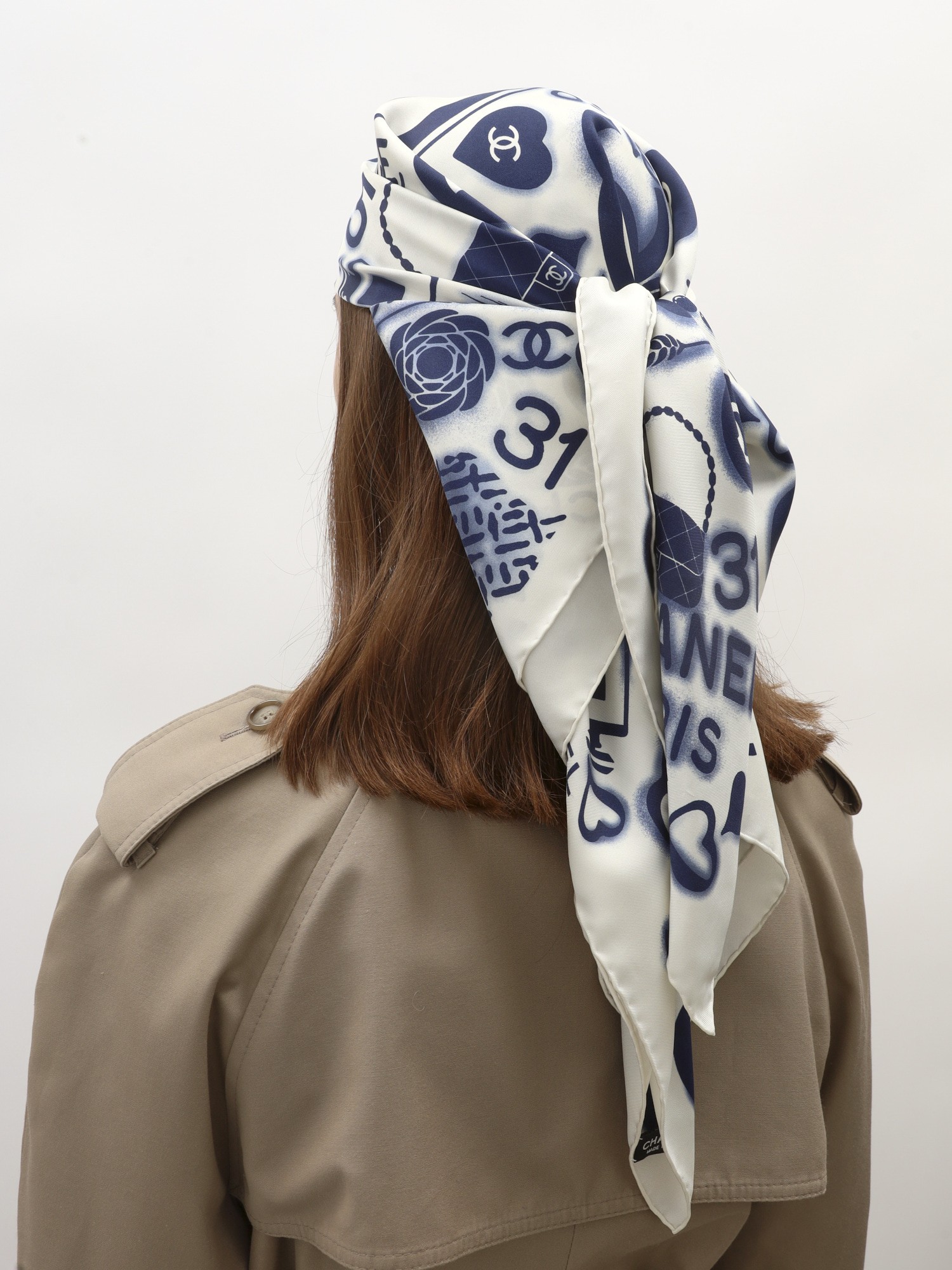 Chanel Silk Scarf 1