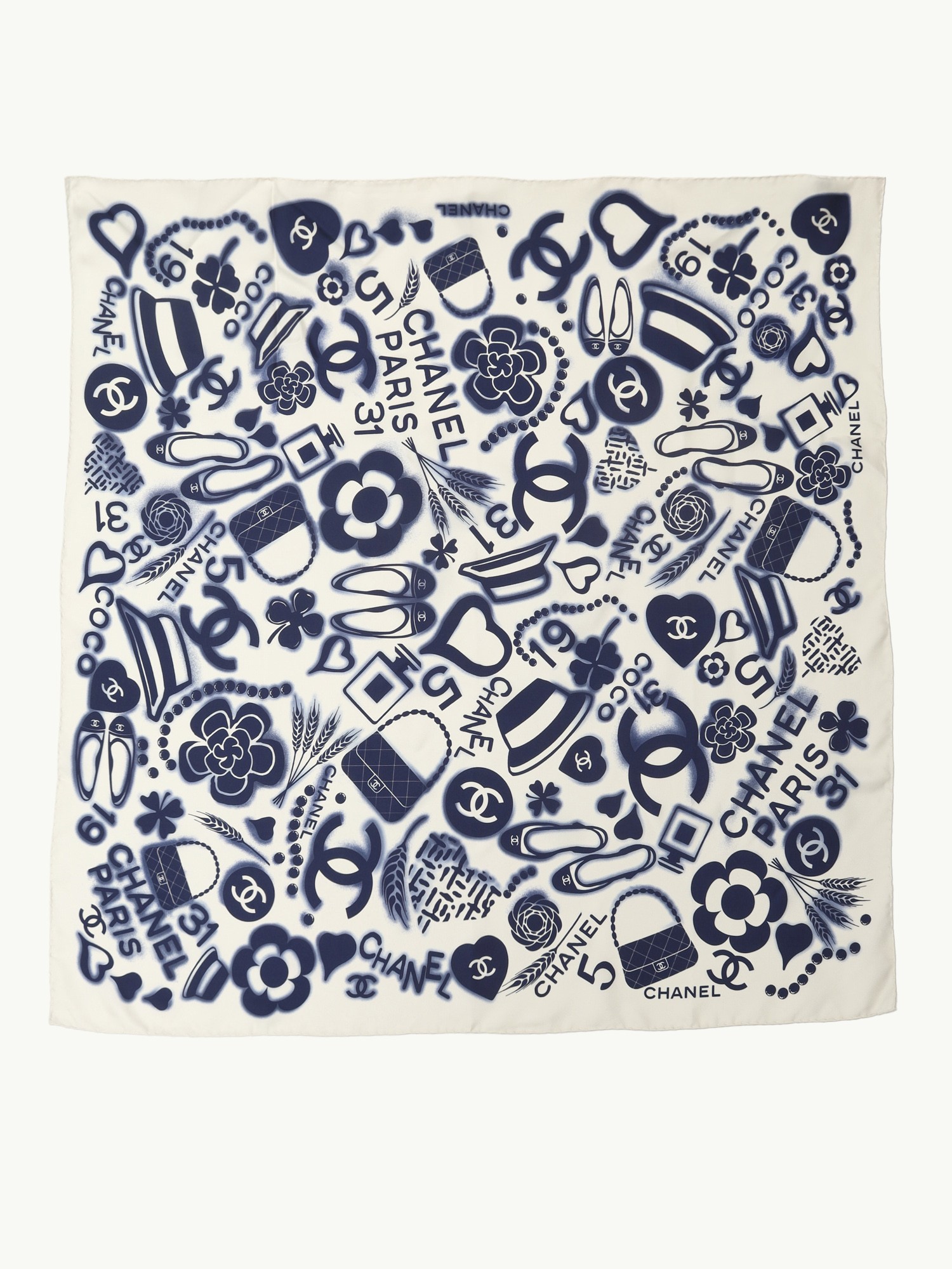 Chanel Silk Scarf 