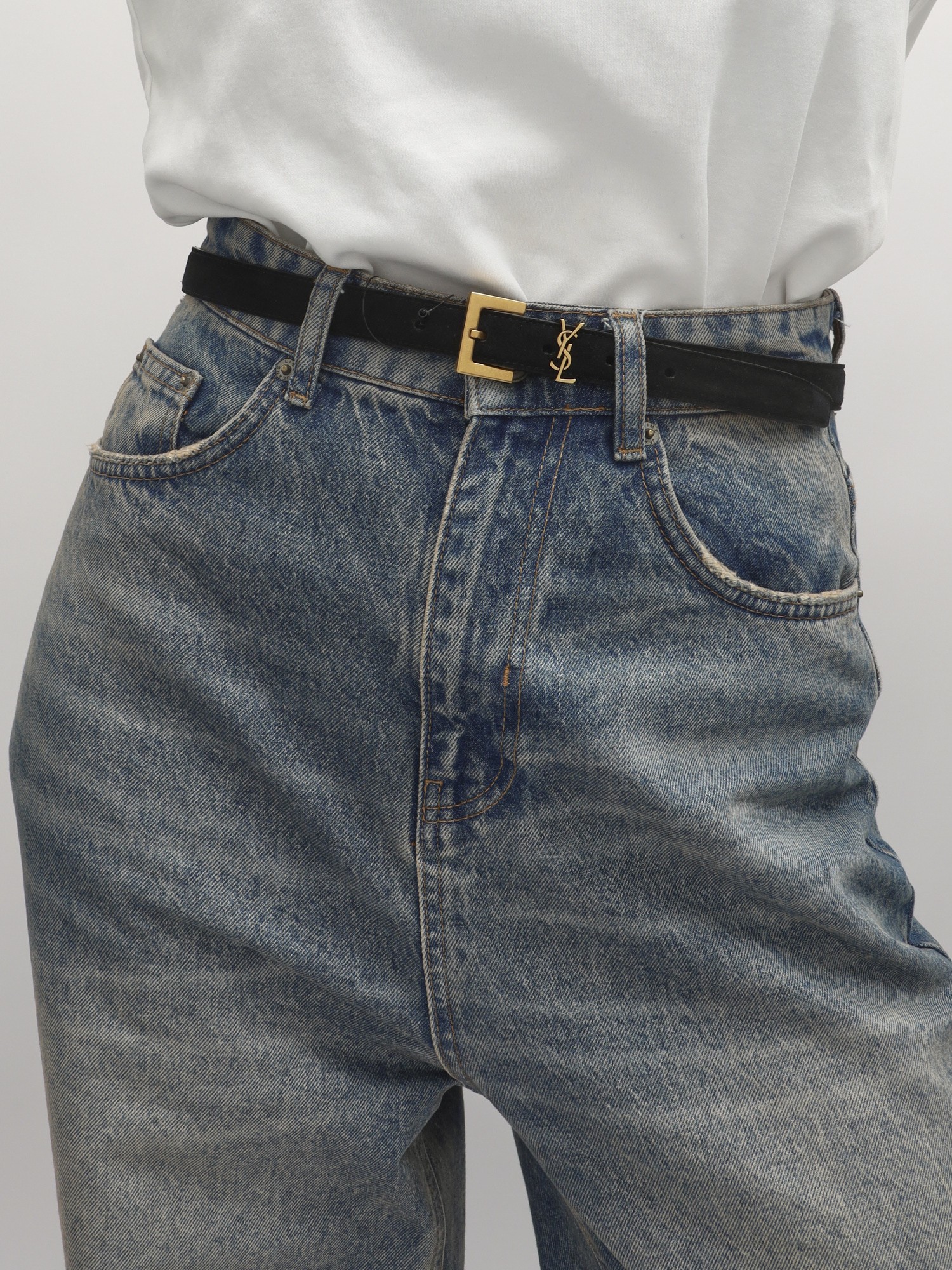 Saint Laurent Belt 1