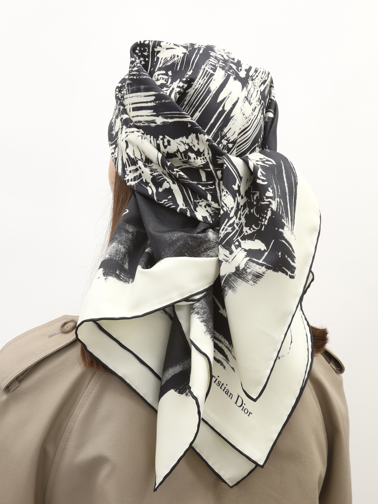 Christian Dior Silk Scarf 1