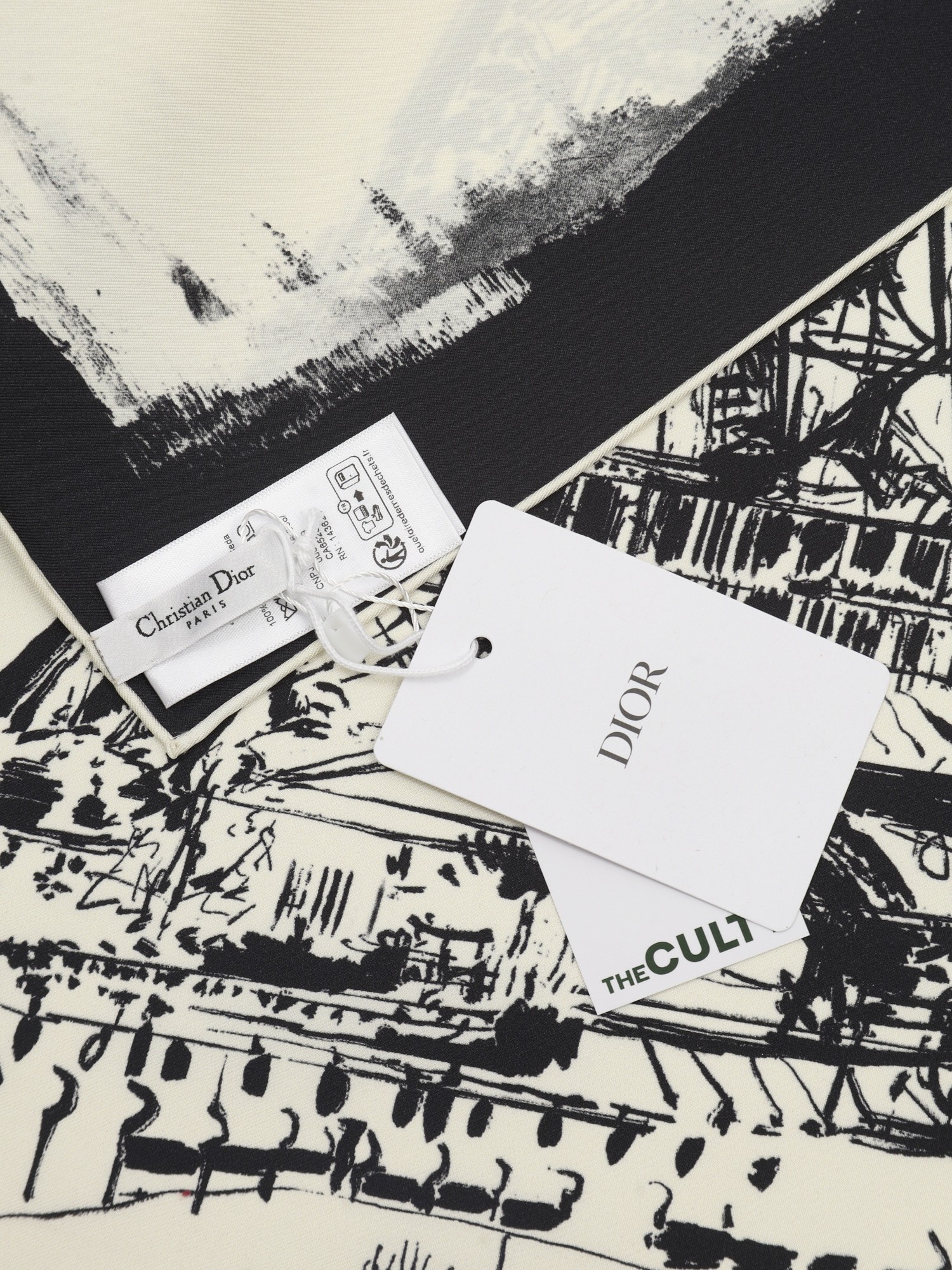 Christian Dior Silk Scarf 4