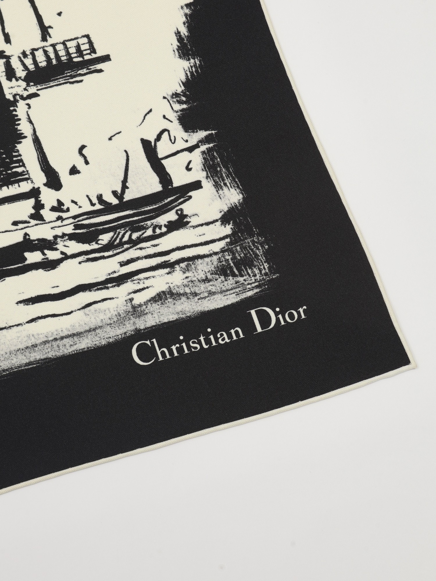 Christian Dior Silk Scarf 2