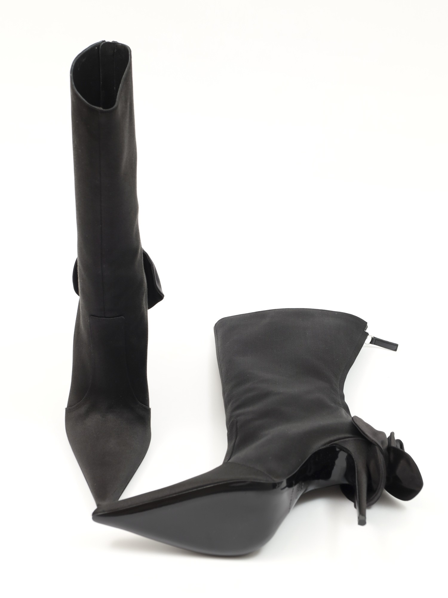Magda Butrym Sharp Pointed Flower Boots 40 8