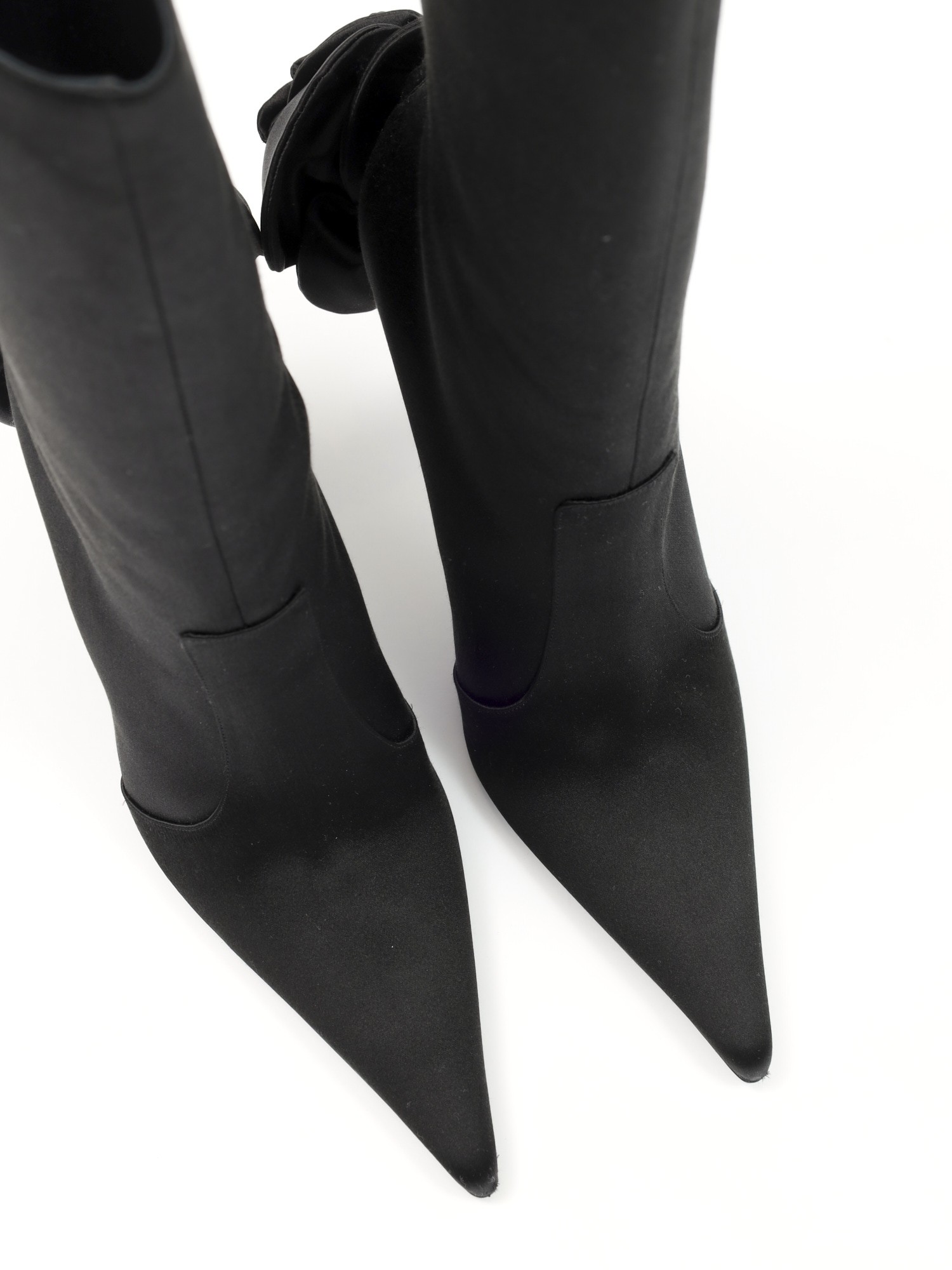 Magda Butrym Sharp Pointed Flower Boots 40 7